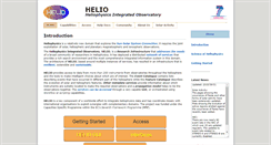 Desktop Screenshot of helio-vo.eu